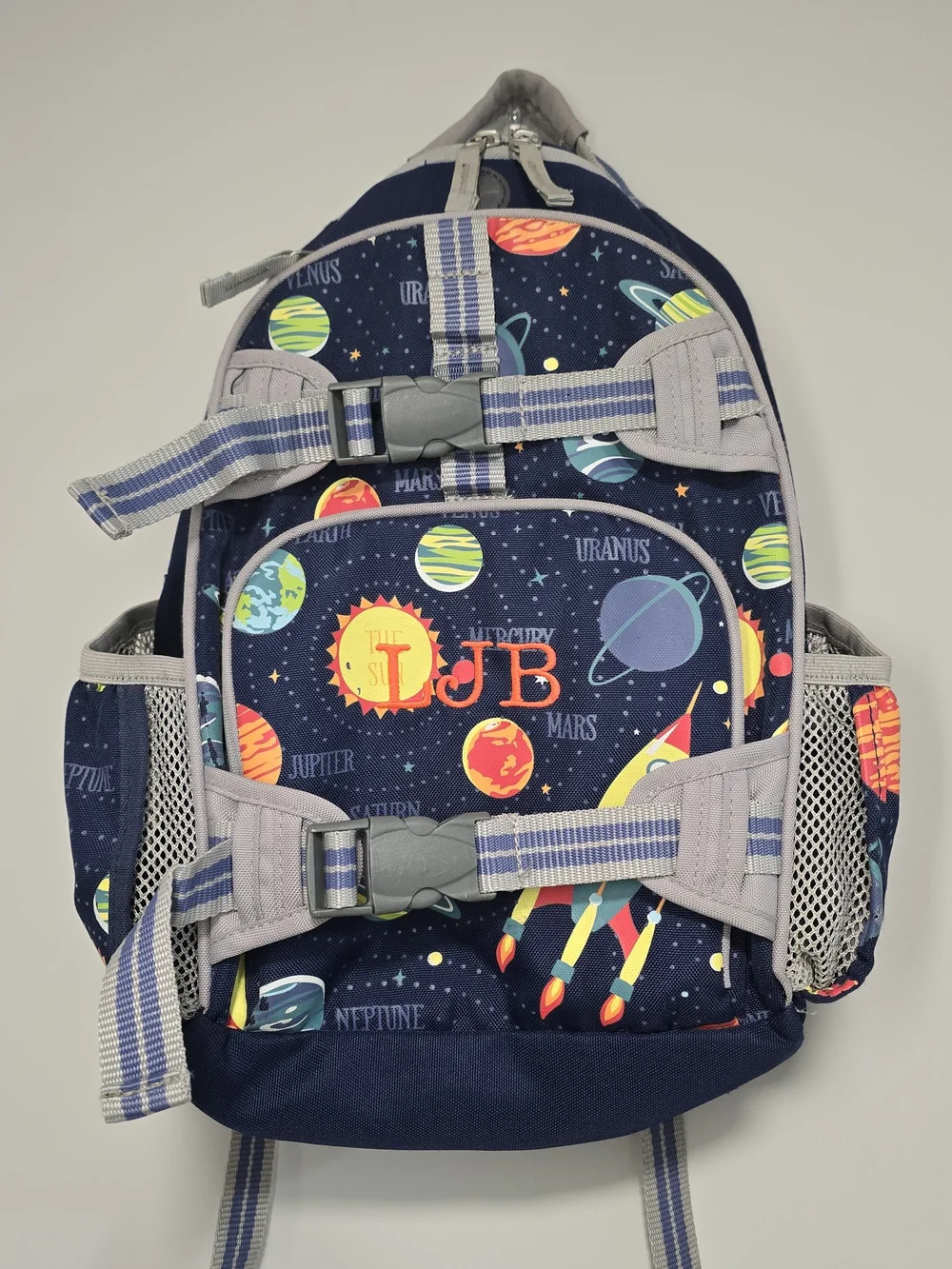 Pottery Barn Kids Space Rocket Mackenzie Backpack, Glows SMALL. Back To School.